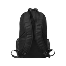 Load image into Gallery viewer, Fabric Backpack with Side Mesh Pockets (1659)