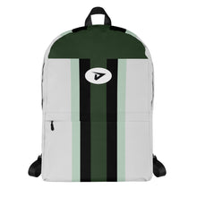 Load image into Gallery viewer, Green Stripe Backpack