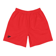 Load image into Gallery viewer, Men&#39;s red Athletic Shorts