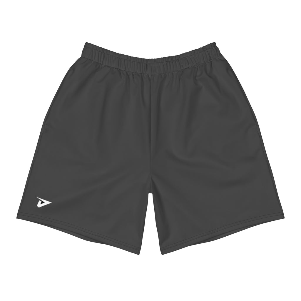 Men's dark gray athletic shorts