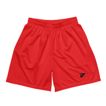 Load image into Gallery viewer, Unisex red shorts