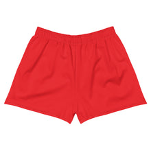 Load image into Gallery viewer, Women’s red Athletic Shorts