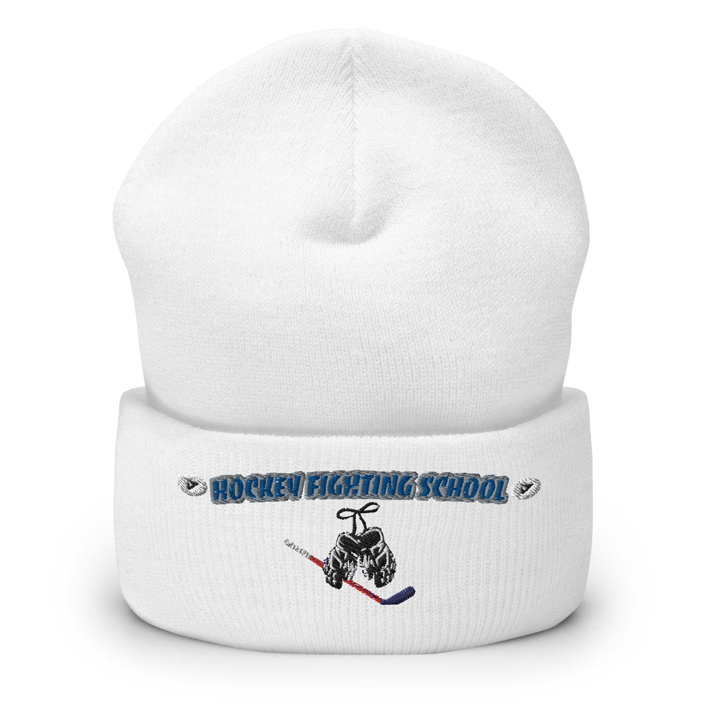 HOCKEY FIGHTING SCHOOL Cuffed Beanie