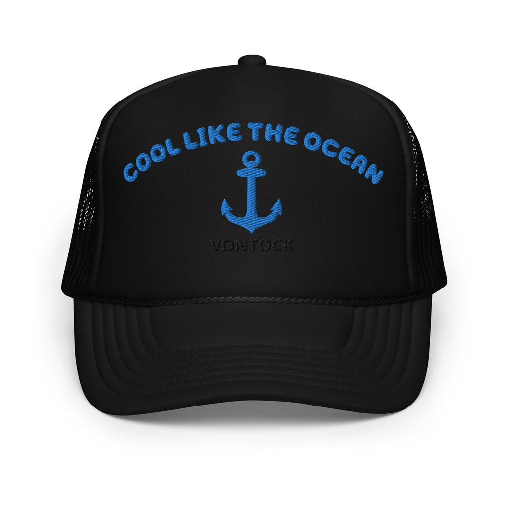 COOL LIKE THE OCEAN FOAM TRUCKER HAT