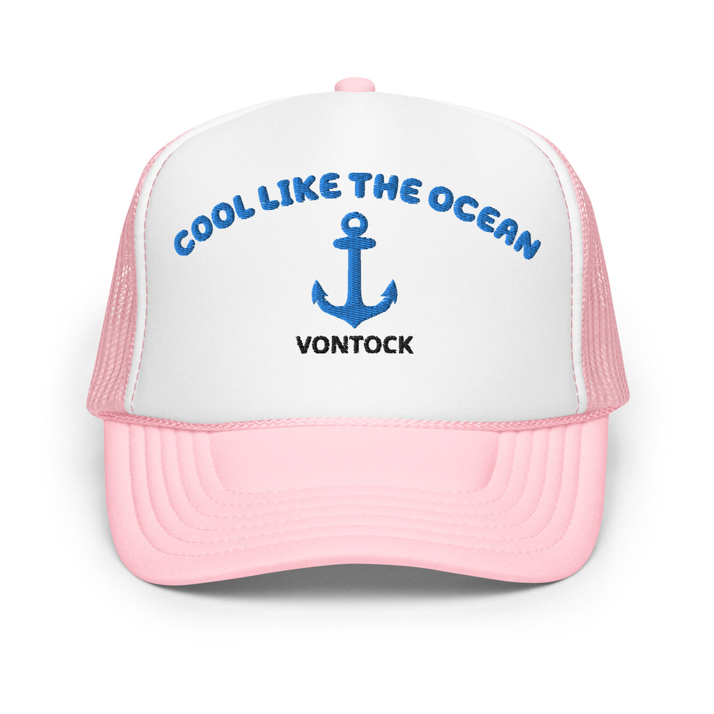 COOL LIKE THE OCEAN FOAM TRUCKER HAT