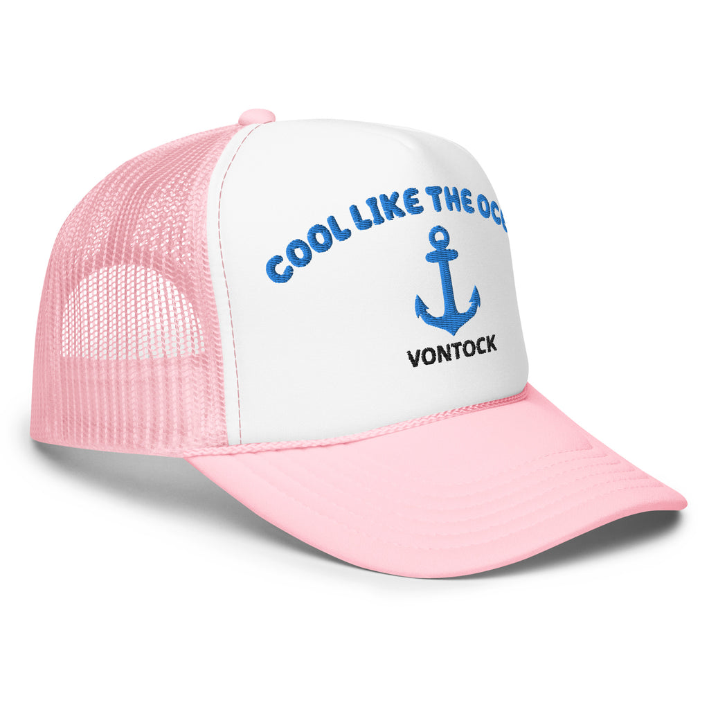 COOL LIKE THE OCEAN FOAM TRUCKER HAT