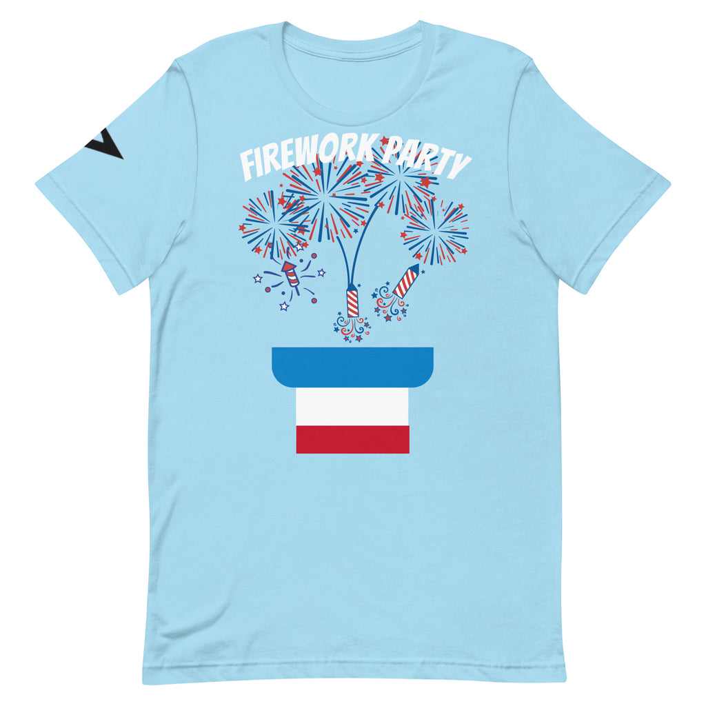 FIREWORK PARTYUnisex t-shirt