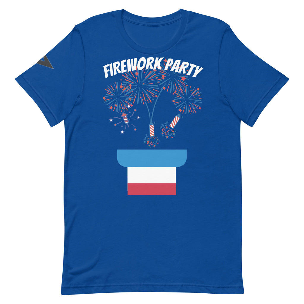 FIREWORK PARTYUnisex t-shirt