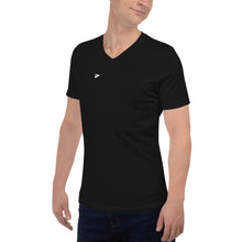 Load image into Gallery viewer, Unisex Short Sleeve V-Neck T-Shirt