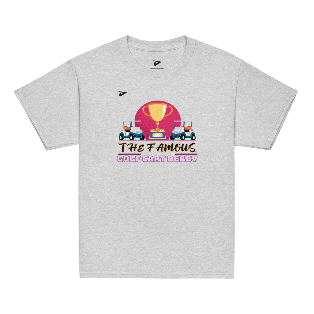 GOLF CART DERBY Youth classic tee